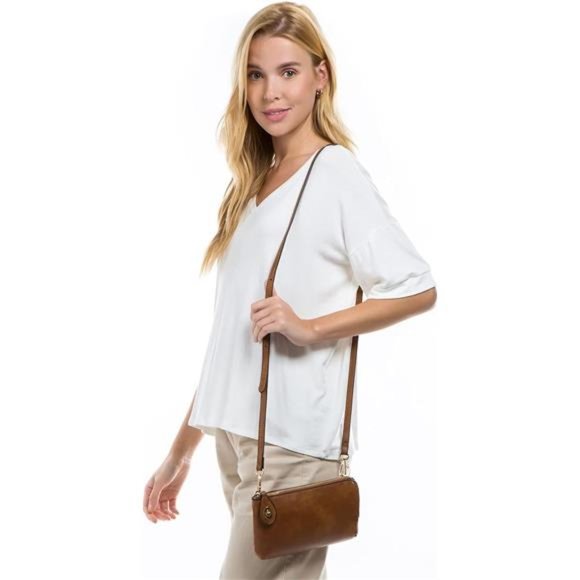 🌈🦋🌻Women's Small Crossbody Bag Wristlet Clutch - Picture 6 of 6